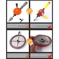 thumbnail image 5 of Taladro de manivela portátil Matsuzay de 1/4 pulgadas Mini taladro manual con piñones dobles, 5 of 5
