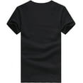 thumbnail image 3 of AURIGATE Men Fashion Summer Printing Tees Shirt Short Sleeve T Shirt Casual Blouse Top, 3 of 3