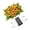 Yellow, variant on WEIWEIGG Artificial Cemetery Flowers for Grave,Headstone Flower Saddle Plastic Sunflowers Grave Flowers for Cemetery Memorial for Outdoor Gravesite Decoration,White