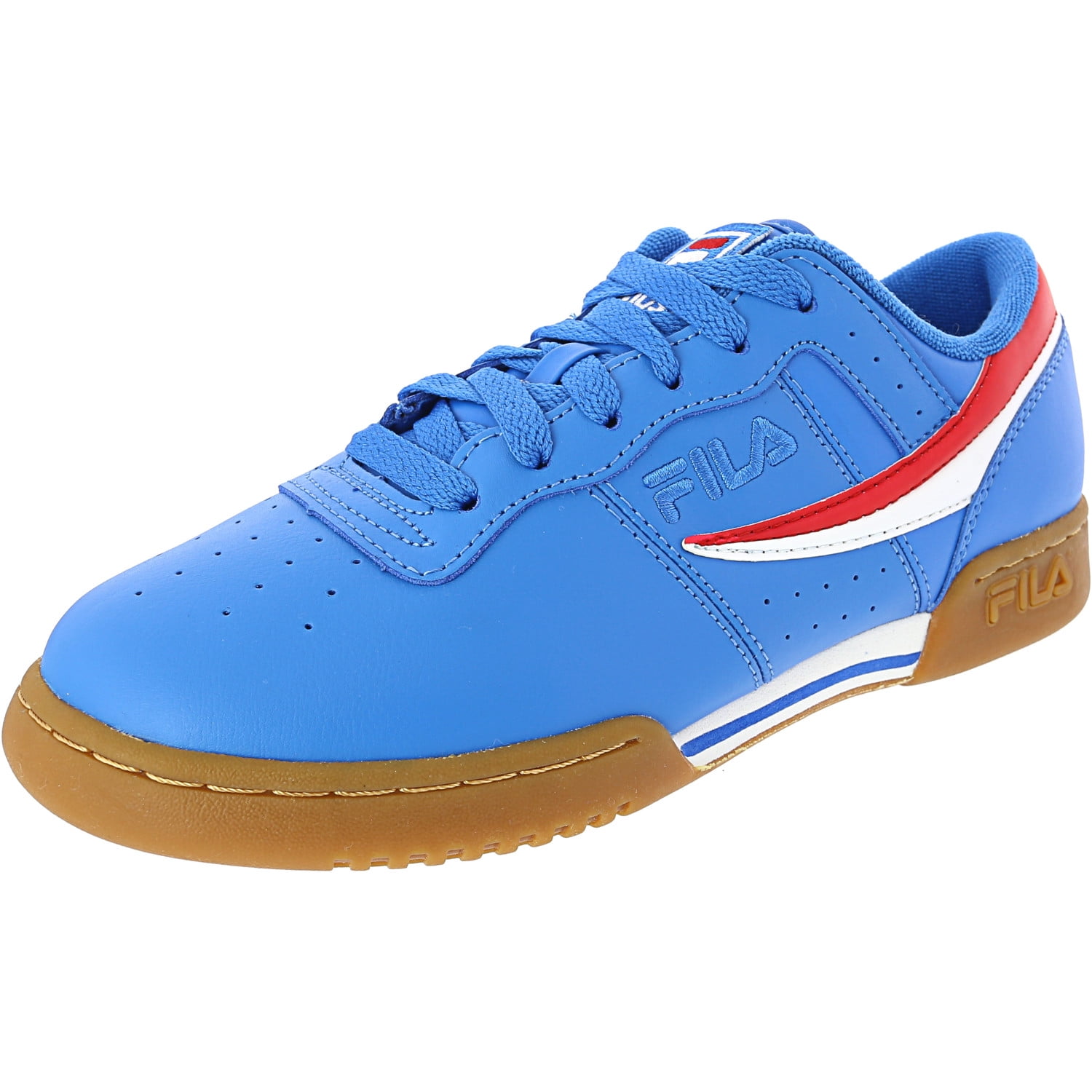 red blue and white filas