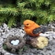 thumbnail image 5 of Estatua de pájaro en miniatura Macarena Artesanía de resina 2 piezas, 5 of 7