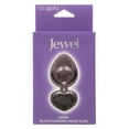 thumbnail image 4 of CalExotics Jewel Black Diamond Heart Glass Anal Plug, Large, Black, 4 of 7