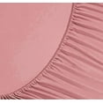 thumbnail image 3 of Soft Bed Sheets 1500 Series Softness Wrinkle and Fade Resistant (4-Piece) Bedding Set, Twin/Twin XL, Dusty Rose, 3 of 5