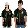 thumbnail image 4 of Personalized Guyana Baseball Jersey Shirt, GuyaneseFlag Jersey, Guyana Guyanese Pride Jersey for Men and Women (XL), 4 of 5