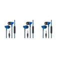 thumbnail image 4 of Wisewang Phone Music Wired In-ear Headphone Wire Control Cellphone 3.5mm Plug Earbuds 80cm 3Set, 4 of 6