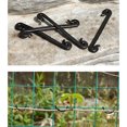 thumbnail image 2 of 300pcs Vines Fixing Buckle Plants Grafting Clips Vegetable Stems Fixing Hooks (Black), 2 of 6