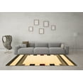 thumbnail image 3 of Ahgly Company Indoor Rectangle Solid Brown Modern Area Rugs, 4' x 6', 3 of 4