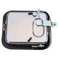thumbnail image 2 of Trq Manija De Puerta Exterior Izquierda Cromada Lado Del Conductor Compatible Con Jeep Cj7 1981-1986 1981-1985 Scrambler 1987-1993 Wrangler, 2 of 5
