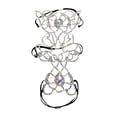 thumbnail image 1 of Cadena de muslo Boho Belly Dance Leg Chain para el compromiso del día de San Valentín Playa Beach, 1 of 7