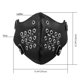 thumbnail image 2 of Máscara de media cara hueca para motorista de motocicleta para hombre, máscara deportiva antipolvo para hombres, padres, Navidad, Día de San Valentín JFHHH pequeña, 2 of 5