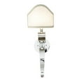thumbnail image 3 of Meyda 142037 8.5 in. Helena Wall Sconce, Polished Nickel, 3 of 4