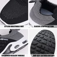 thumbnail image 4 of Deago Men's Walking Running Tennis Shoes Mesh Breathable Cushioned Non Slip Athletic Sports Gym Work Comfortable Sneakers, 4 of 8