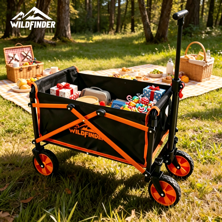 WildFinder Collapsible Garden Wagon, 330 Lb Capacity photo 6