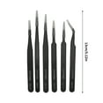 thumbnail image 3 of BotaniNest Static Electronics Tweezers For Precision Component Handling And, 3 of 7