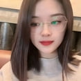 thumbnail image 2 of GJX Women’S Fashion Blue Light Blocking Oversized Reading Glasses +1.5,Metal Gold Rimless Readers 1.50, 2 of 8