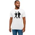 thumbnail image 2 of Laurel & Hardy Dancing Classic Comedy T-Shirt, 2 of 6