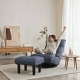 thumbnail image 4 of floor chair single sofa reclining chair Japanese chair lazy sofa tatami balcony reclining chair leisure sofa adjustable chair, 4 of 25