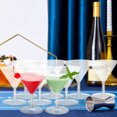 thumbnail image 4 of 12 vasos de plástico para Martini, 2 onzas, vasos de plástico transparente desechables Leyfeng Copas de plástico, 4 of 8