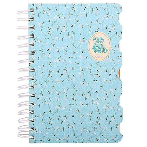 Rose Design Cover 8.5x11 Large Lined-Journal Organizer with A-Z Tabs Notebook With A-Z Tabs