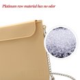 thumbnail image 4 of Bolsa de cosméticos de silicona, caja de maquillaje portátil para mujeres, regalos de vacaciones (caqui) Sywqhk Cuidado Belleza, 4 of 5