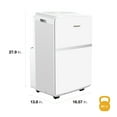 thumbnail image 3 of Whirlpool 5,500 BTU (8,000 ASHRAE) 200 Sq ft 115-Volt Portable Air Conditioner with Remote, White, WHAP081BWC, New, 3 of 15