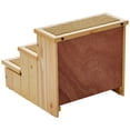 thumbnail image 2 of Escaleras para perros TRIXIE de madera con 3 peldaños, alfombra antideslizante y espacio de almacenamiento, 2 of 7