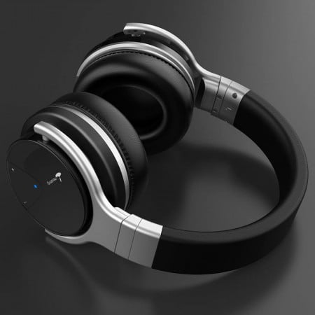 Meidong E7B Active Noise Cancelling Headphones?Multipoint  Comfort and Foldable Headset for 30H Music EMPERSTAR Wireless Over-Ear Headphone with Mic for TV Travel Work