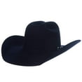 thumbnail image 3 of Rodeo King Mens  60X Sapphire 4.25in Brim Self Band Felt Hat 73/8 Blue, 3 of 4