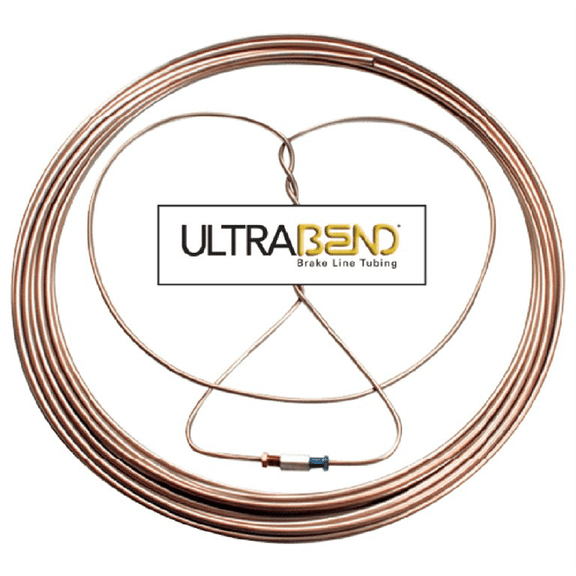 SUR&R Auto Parts BREZ200 1/4" E-Z Bend Brake Tubing 25'