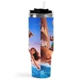 thumbnail image 3 of Moana Grande Capacité Tasse de Voiture avec Imprimé Iconique, durable avec Isolation, 3 of 10
