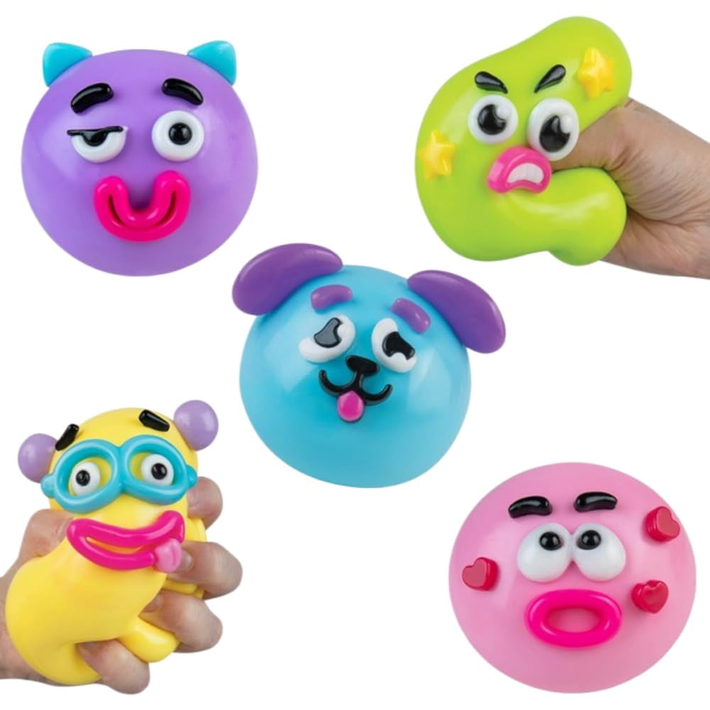Squishy, Soft Moldable Slow Rise Sensory Fidget for Anxiety Stress Relief, Desk Accessory for Adults（Pink）