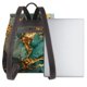 thumbnail image 3 of Easygdp Emerald Color Gold Marble Mochila de Cuero para Mujeres, Bolso de Hombro, Bolsos de Mano de Moda para Trabajo y Viajes, 3 of 4