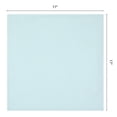 thumbnail image 6 of Unique Bargains 6Pcs Polyester Reusable Cloth Napkins Sky Blue 16x16inch, 6 of 6