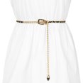 thumbnail image 5 of Unique Bargains Women's Rhinestone Sparkle Chain Plus Size Waist Belt, 5 of 5