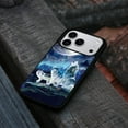 thumbnail image 4 of WIRESTER Shockproof Soft Rubber Cover Case for Apple iPhone 17 Pro 6.3" 2025, Wolf Pack Moon, 4 of 5