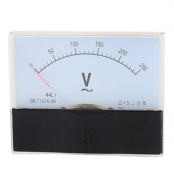 Unique Bargains  0-250V Analog Panel Voltmeter Voltage Meter Measuring Gauge Class 1.5