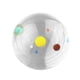 thumbnail image 5 of Bola de cristal 3D con modelo de sistema solar y base de lámpara LED, bola de cristal transparente del sistema solar de 80 mm (3,15 pulgadas), el mejor regalo de cumpleaños para niños, JAMW Sencillez, 5 of 5