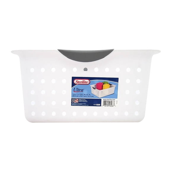 Cesta para Ropa Sterilite Blanca Largo