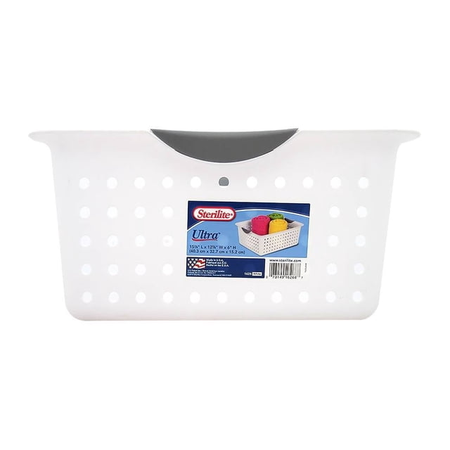 Cesta para Ropa Sterilite Blanca Largo