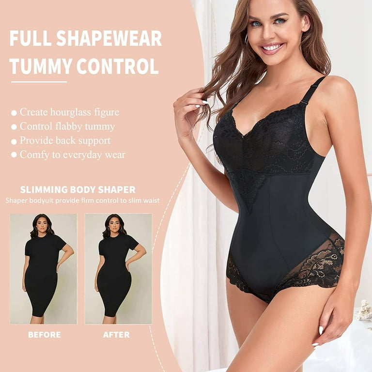 Shapewear Bodysuit For Women Tummy Control Waist Shaper Bodysuits
