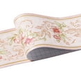 thumbnail image 4 of VONKY PVC Border Wall Corner Stick Durable And Waterproof Surface With Exquisite Workmanship Wallpaper For Living Room Decor pink garden 5Set, 4 of 6