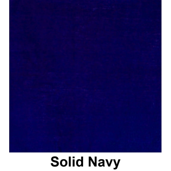 Solid Navy Print Designs Cotton Bandana (22 inches x 22 inches)