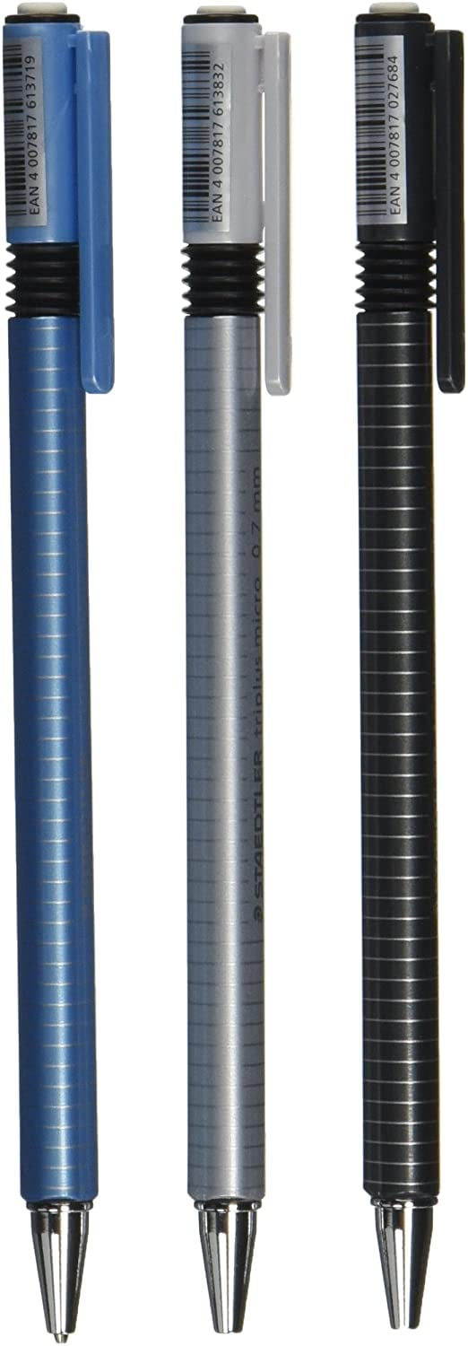Staedtler triplus micro, Mechanical Pencil with Twist Top Eraser, 3