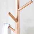 thumbnail image 4 of PEKJI Wooden Coat Rack With 8 Hooks Standing Coat Hangers Tree-shaped Coat Hanger Removable Coat Racks Lightweight Coat Stand, 4 of 7