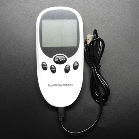 Tens Usb Machine Unit Electrical Massager Pulse Muscle Stimulator Dual Channel Rechargeable Electric Pulse with Color LCD Display Machine Pain Relief