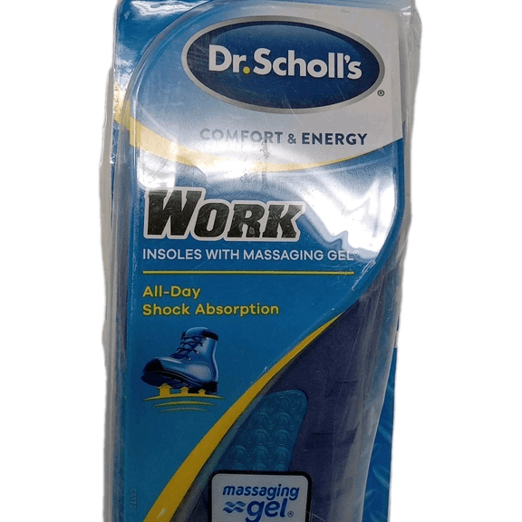 Bayer Healthcare Dr. Scholl's Comfort & Energy Massaging Gel Insoles for Women, Size 6-10 1 ea, 6 Pack