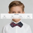 thumbnail image 3 of Purcolt Boys Pre-tied Tie Elegant Comfortable Adjustable Ties Toddler Tie for School Uniforms Party Graduation, 3 of 7