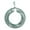Green, variant on YardVibe Peanut Bird Feeder, Whole Peanut Wreath Hanging Feeder Round Metal Whole Wild Bird Feeder with Hanging Hook for Outdoor Birds and Squirrels Feeding Rust & Waterproof (1 Pack)