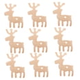 thumbnail image 6 of 10 Pcs Double-layer Seal Strip Wooden Deer Crafts, 6 of 8
