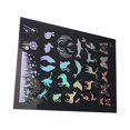 thumbnail image 4 of Pegatinas Bewildely transparentes suministros arte Calcomanías diarios artesanías coloridas, 4 of 6